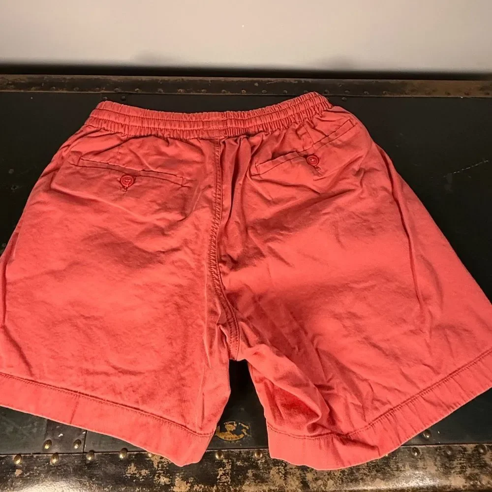 J CREW DOCK SHORTS CHINO Men’s Size Small Coral Color